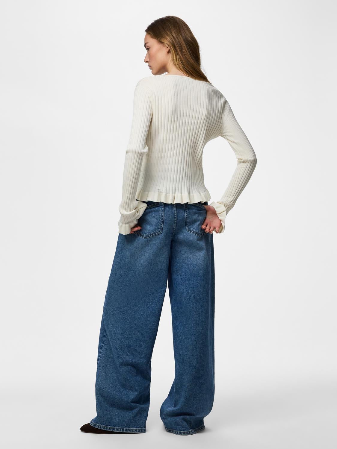 PCRAGNHILD Knitted Cardigan - Cloud Dancer - VERO MODA & VILA Bergvik